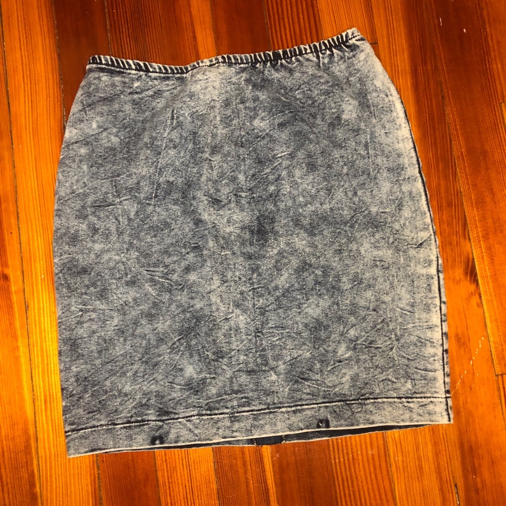 Zip up stretch skirt - Picture 2 of 3
